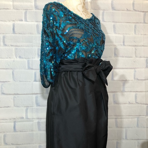 French Connection Black Paperbag Waist Skirt Sz. 8 - Picture 4 of 6